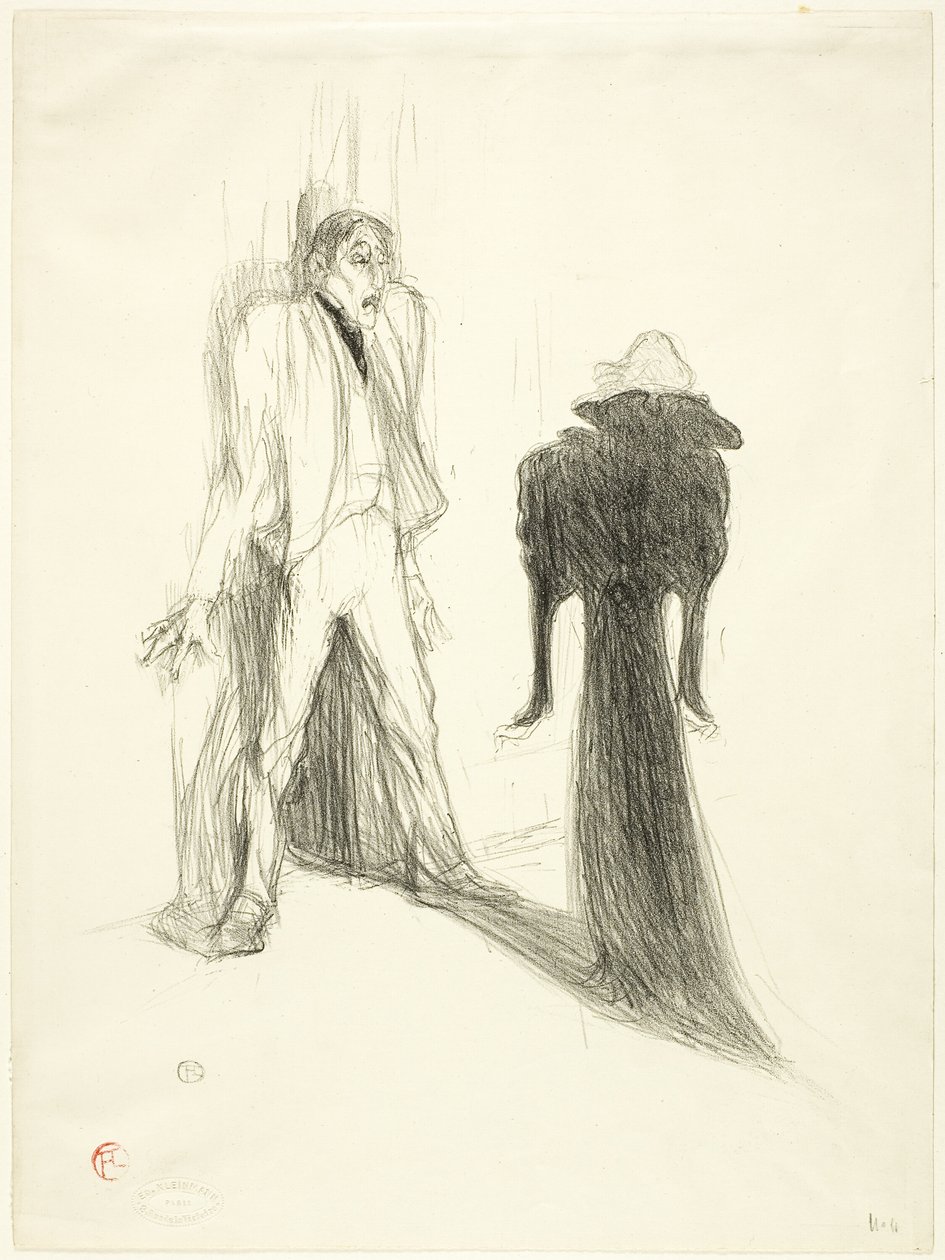 Lugné-Poé, na obrázku od Henri de Toulouse-Lautrec