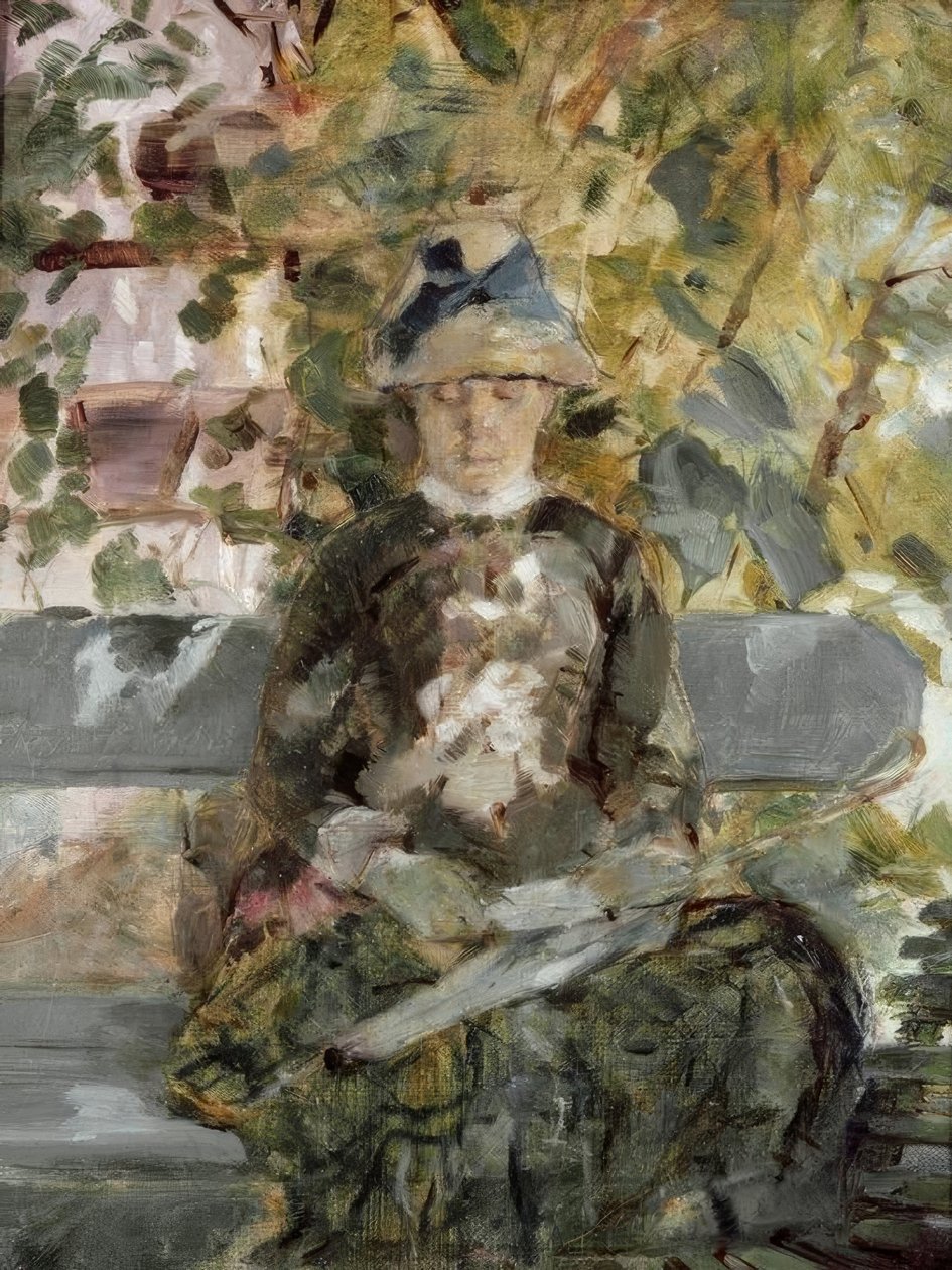 Madame la comtesse Adèle de Toulouse - Lautrec od Henri de Toulouse Lautrec