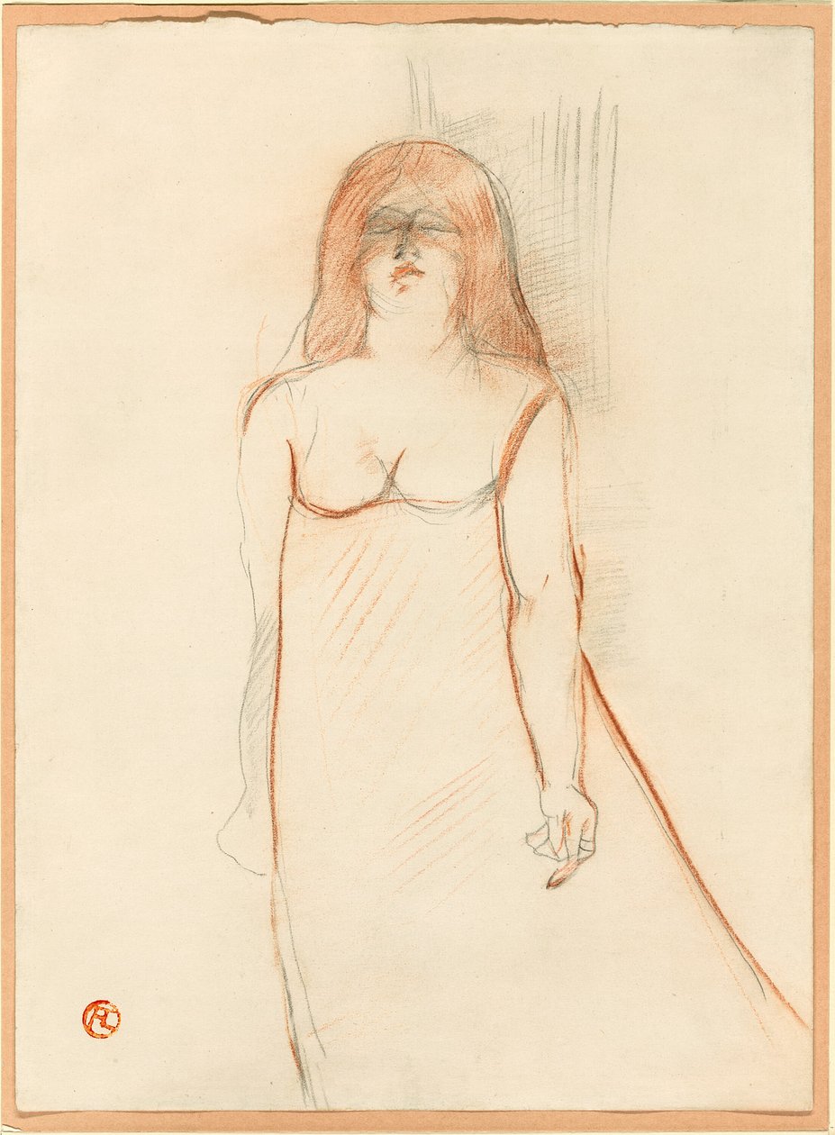 slečno Cocyteová od Henri de Toulouse Lautrec