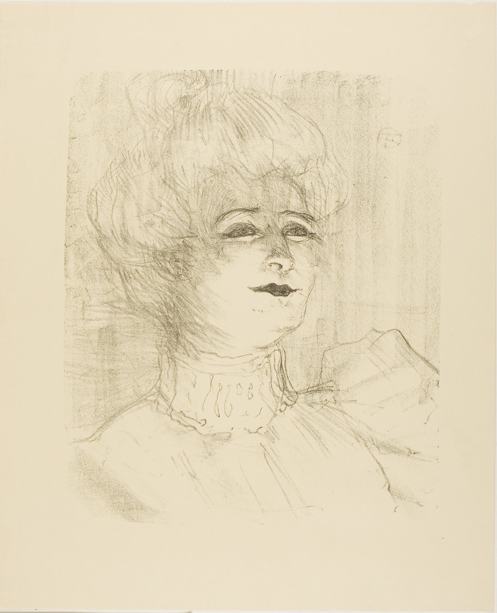 Marie-Louise Marsy, z Treize Lithographies od Henri de Toulouse Lautrec
