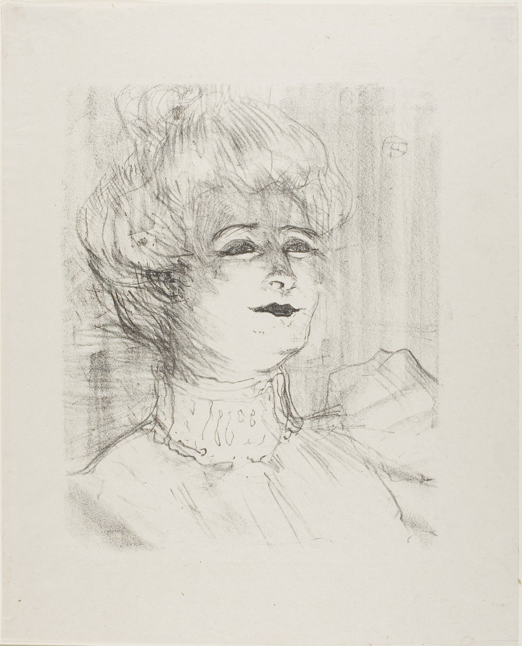 Marie-Louise Marsy, z Treize Lithographies od Henri de Toulouse Lautrec