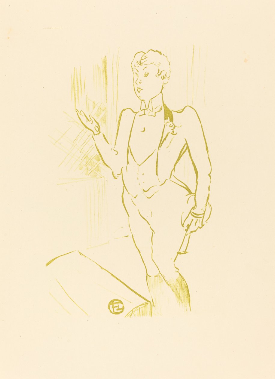 Mary Hamiltonová od Henri de Toulouse Lautrec