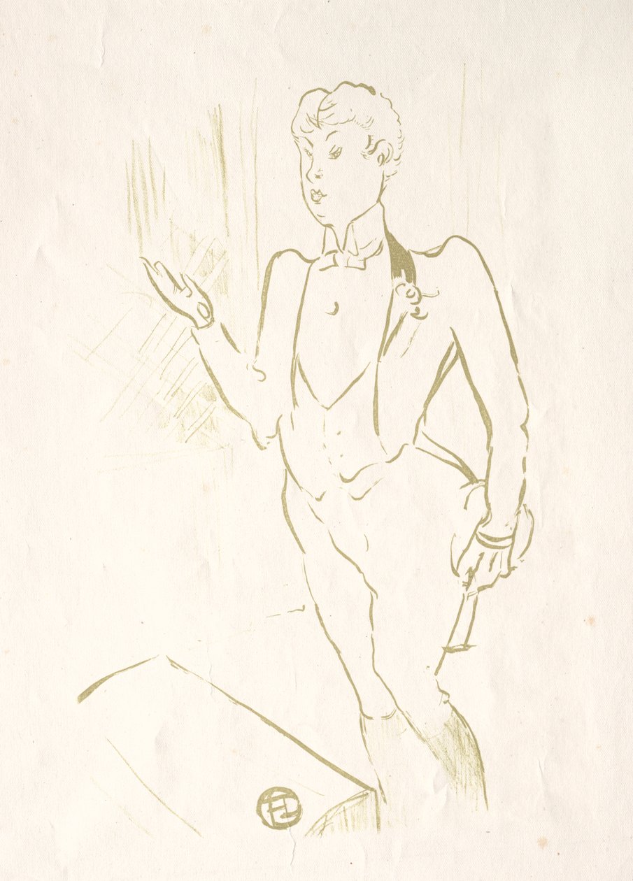 Mary Hamiltonová od Henri de Toulouse Lautrec