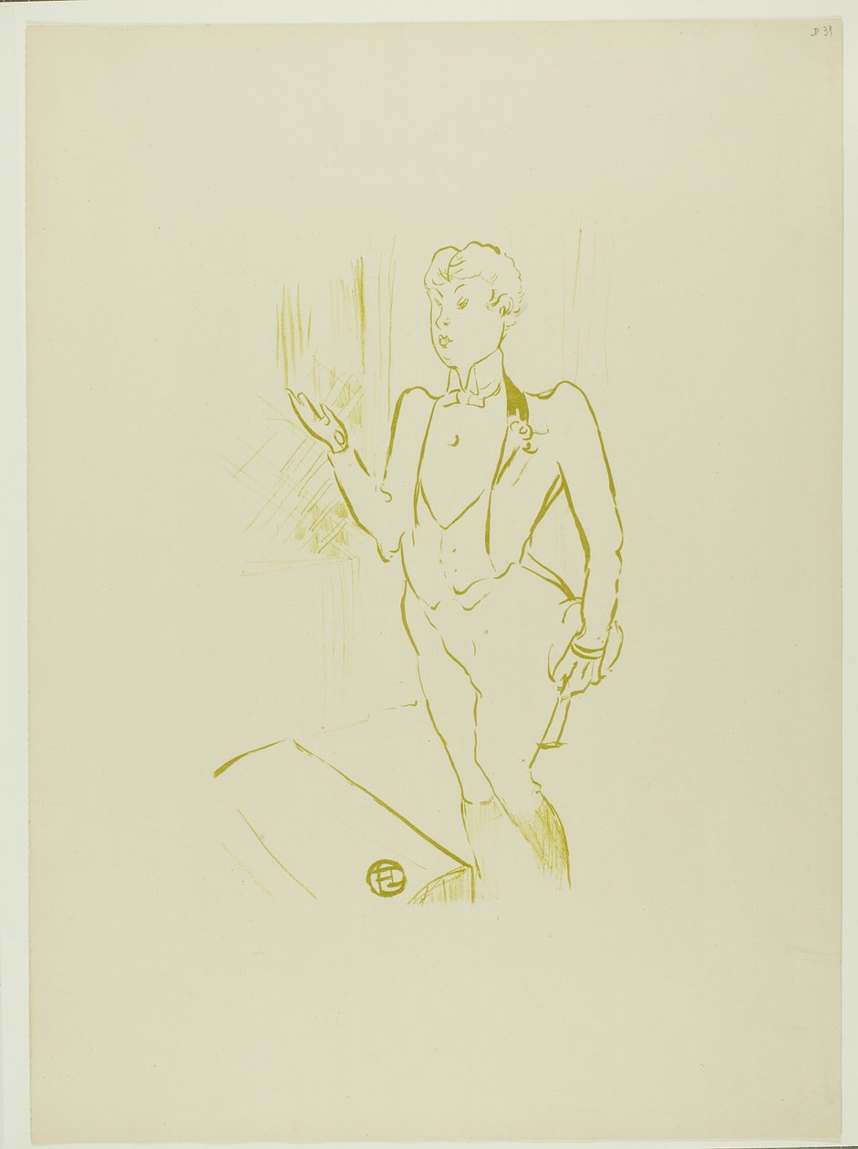 Mary Hamilton, z Le Café-Concert od Henri de Toulouse Lautrec