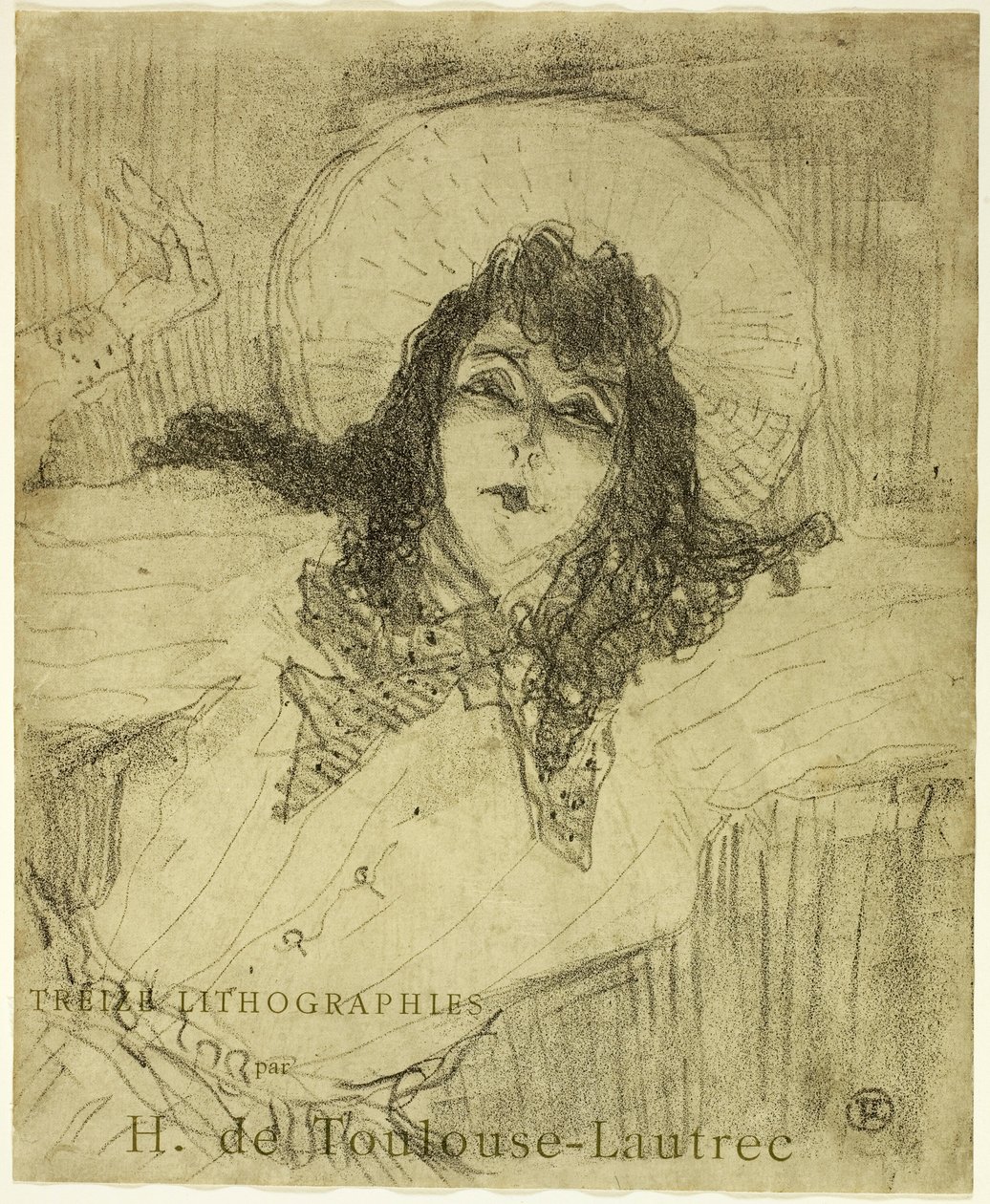 May Belfort, z Treize Lithographies od Henri de Toulouse Lautrec