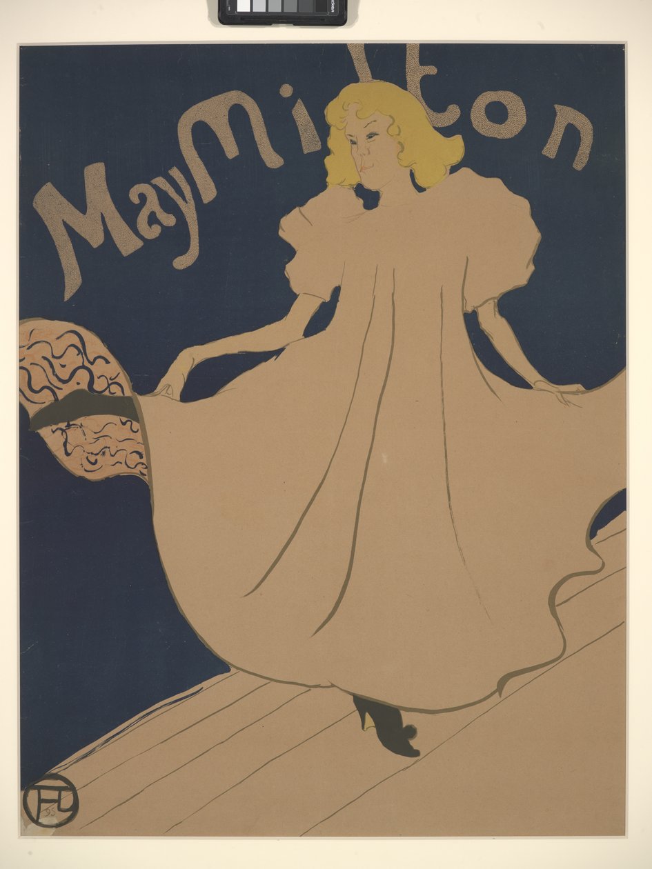 Květen Milton (barevná litografie) od Henri de Toulouse Lautrec