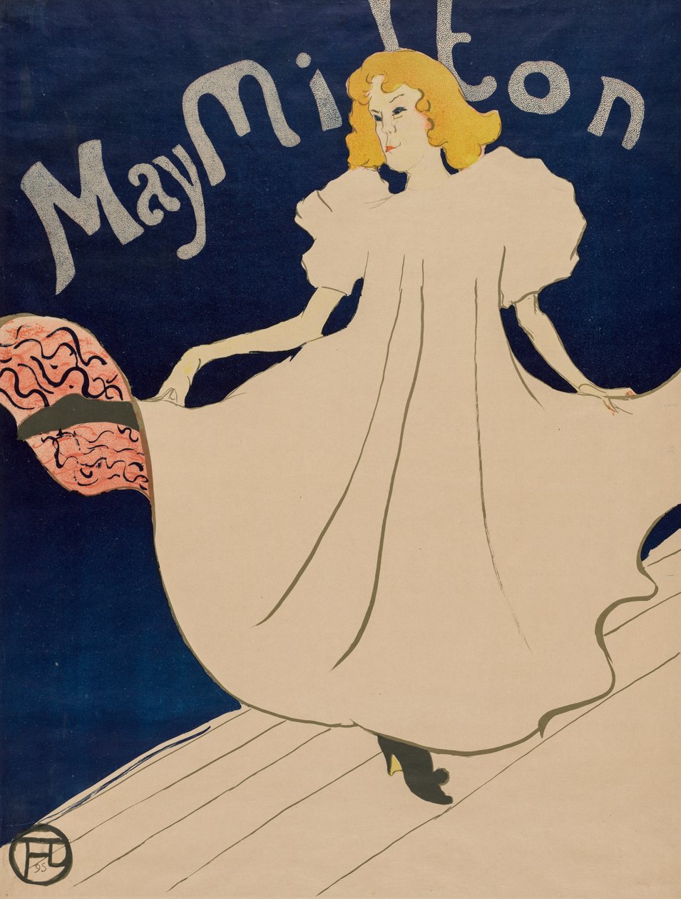 May Miltonová od Henri de Toulouse Lautrec