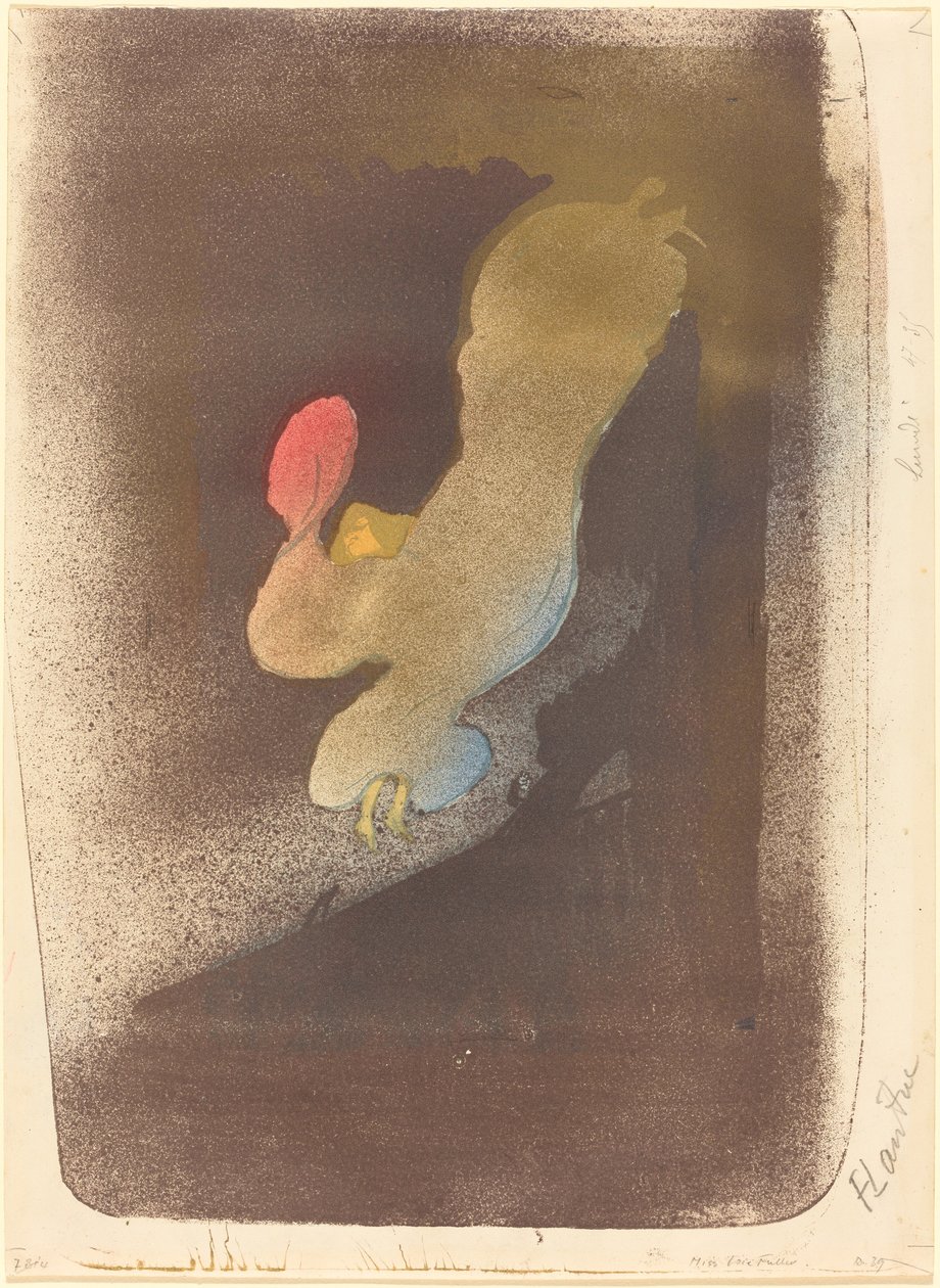 Slečna Loïe Fullerová od Henri de Toulouse Lautrec