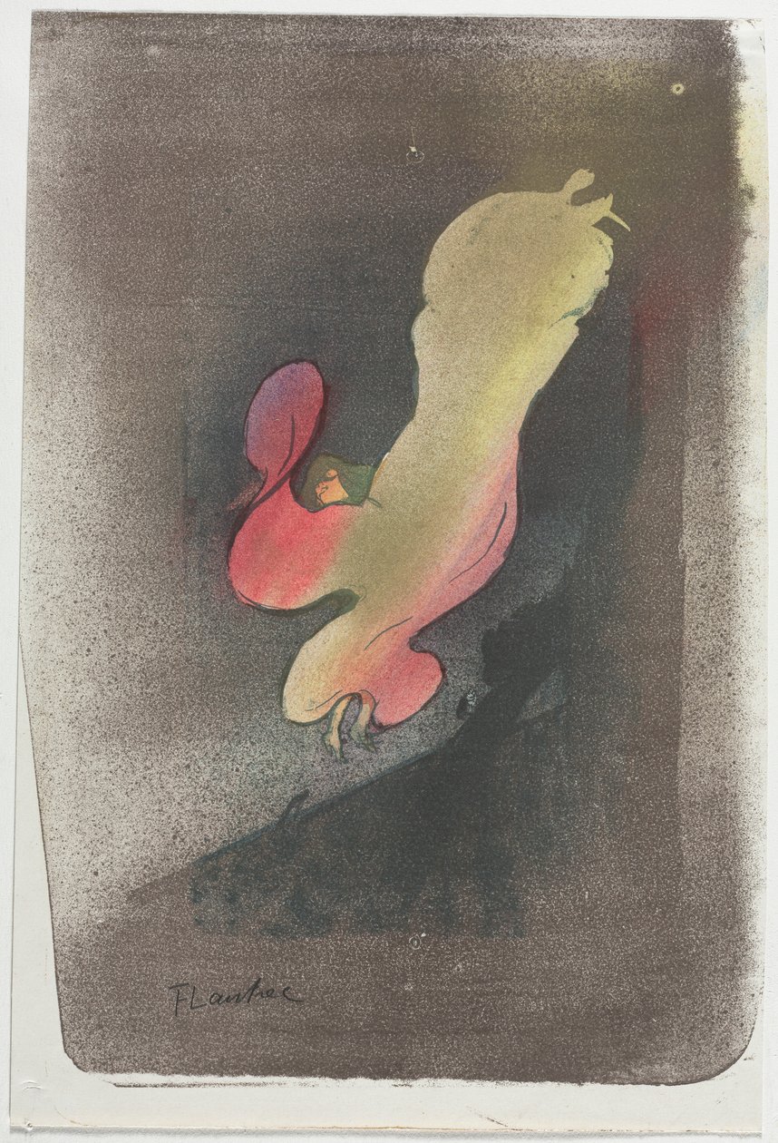 Slečna Loïe Fullerová od Henri de Toulouse Lautrec