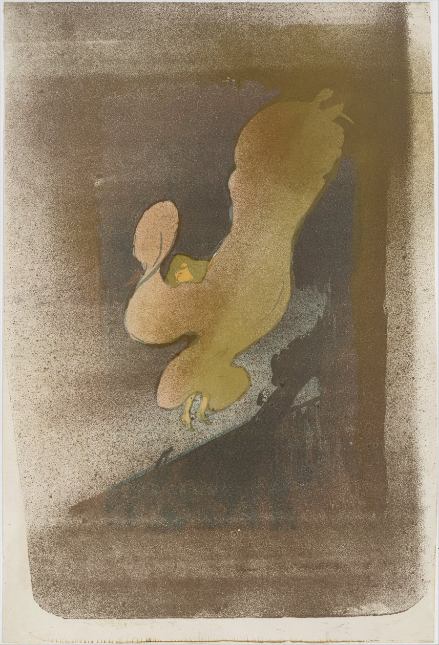 Slečna Loïe Fullerová, 1893., 1893. od Henri de Toulouse Lautrec