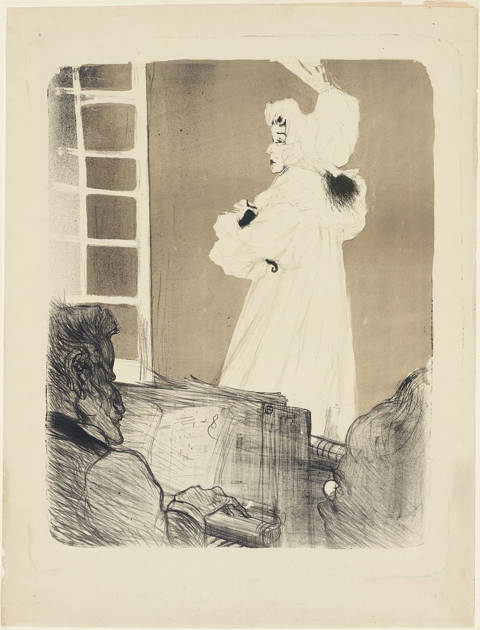 Slečna May Belfort (velký talíř) od Henri de Toulouse Lautrec