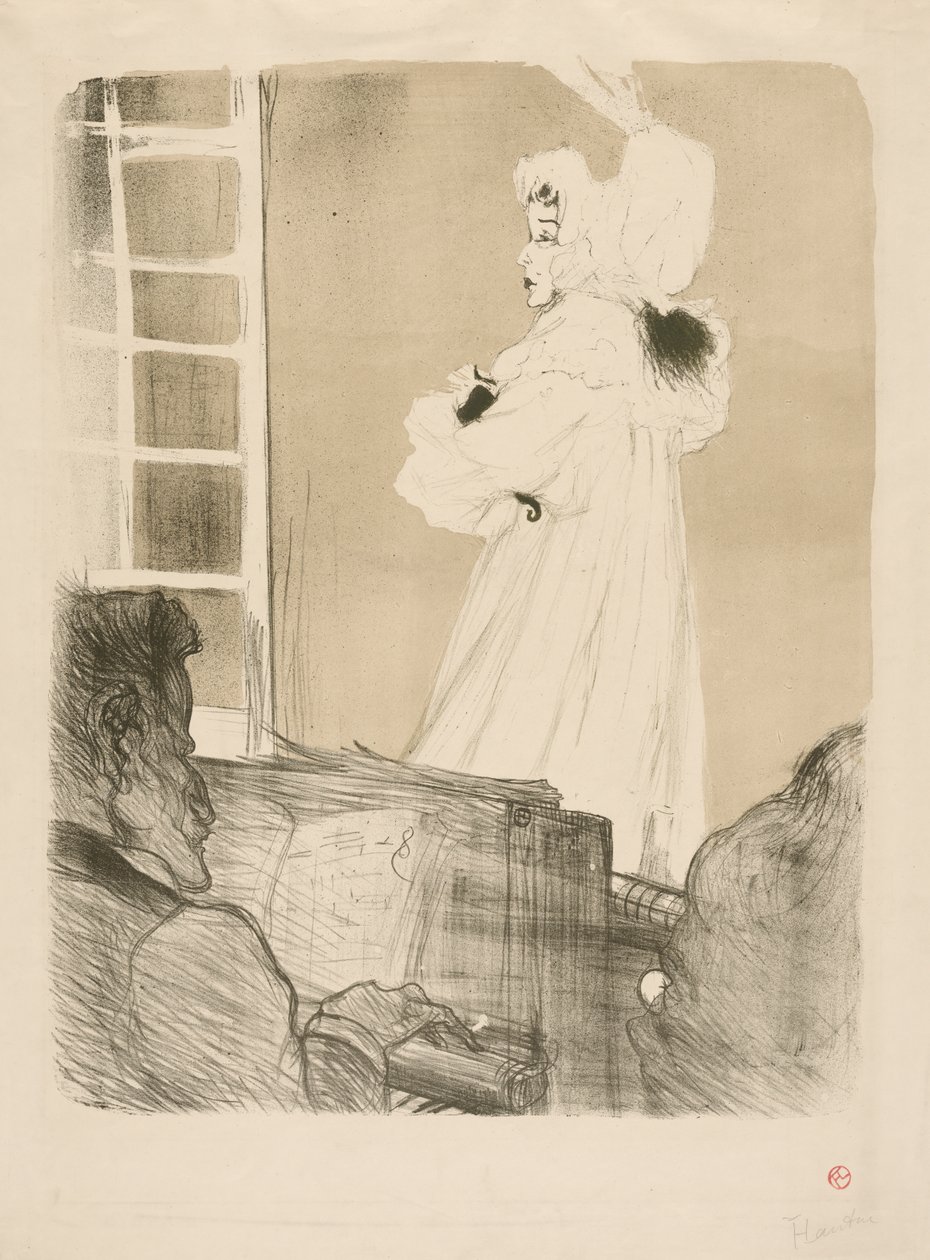 Slečna May Belfortová od Henri de Toulouse Lautrec