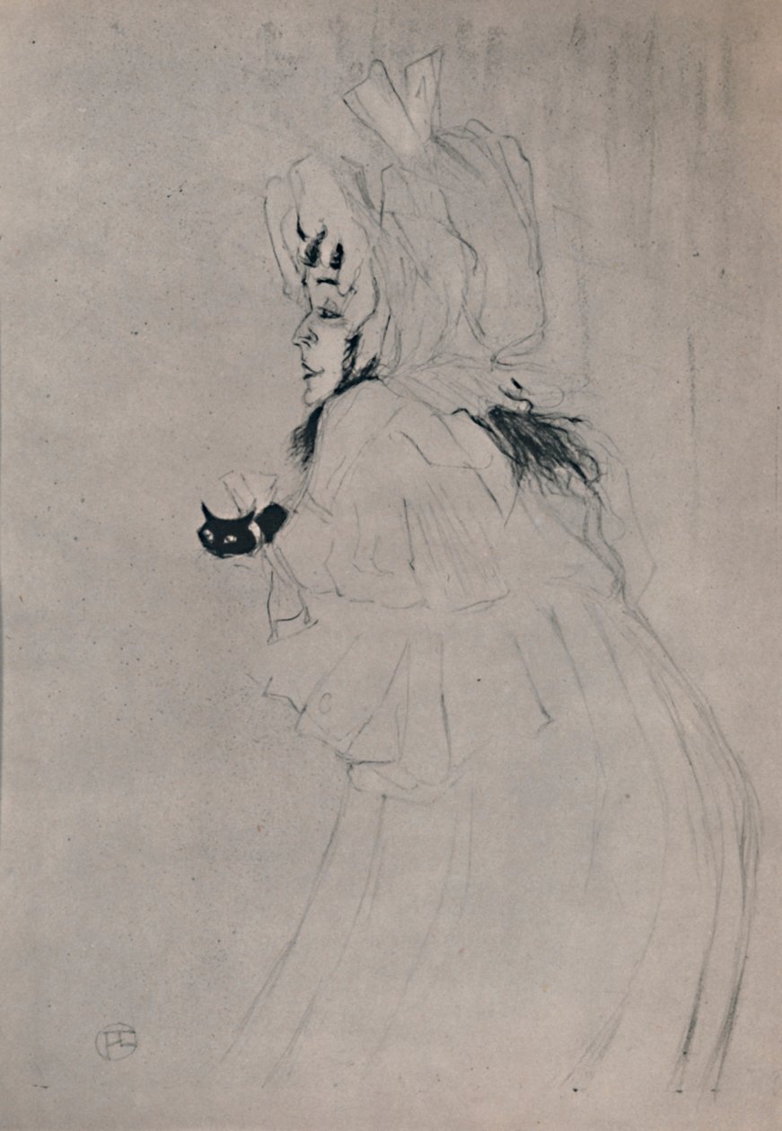 Uvítání slečny May Belfortové, kolem roku 1895, 1946. od Henri de Toulouse Lautrec