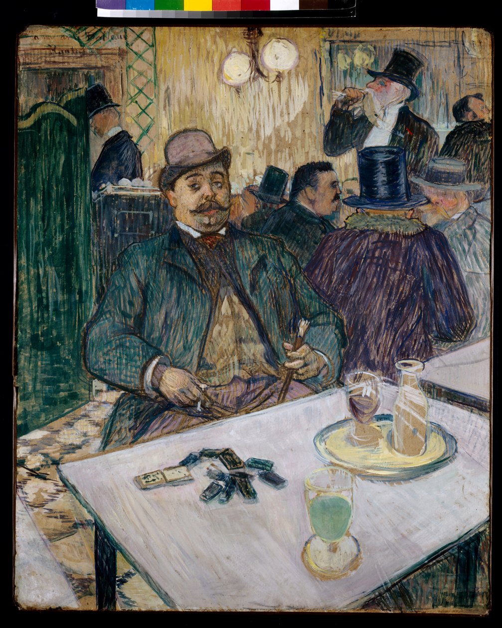 Monsieur Boileau v kavárně, 1893 od Henri de Toulouse Lautrec