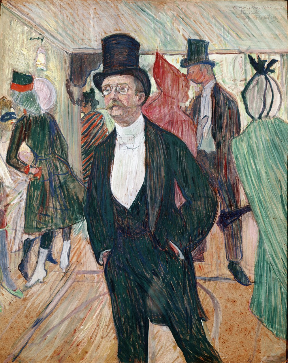 Pane Fourcade od Henri de Toulouse Lautrec