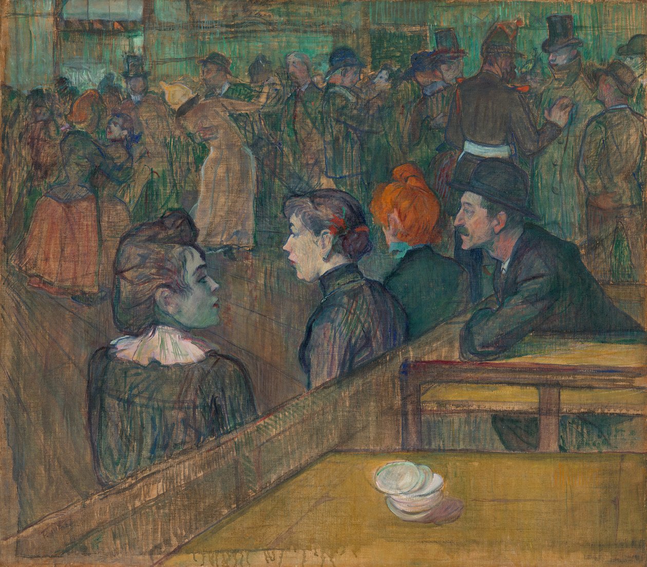 Moulin de la Galette, 1889. od Henri de Toulouse Lautrec