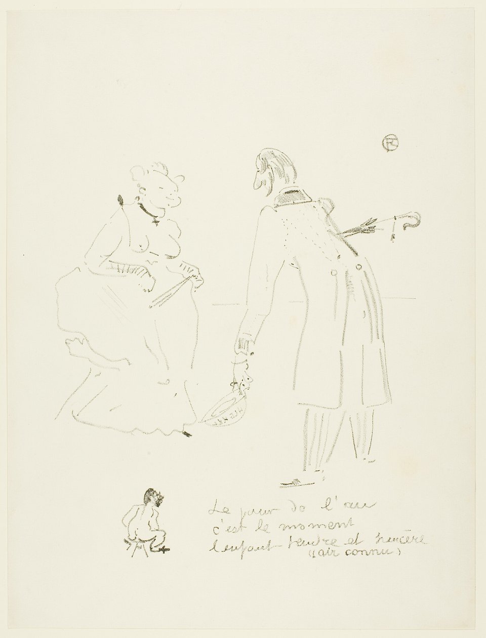 Novoroční pozdrav od Henri de Toulouse Lautrec
