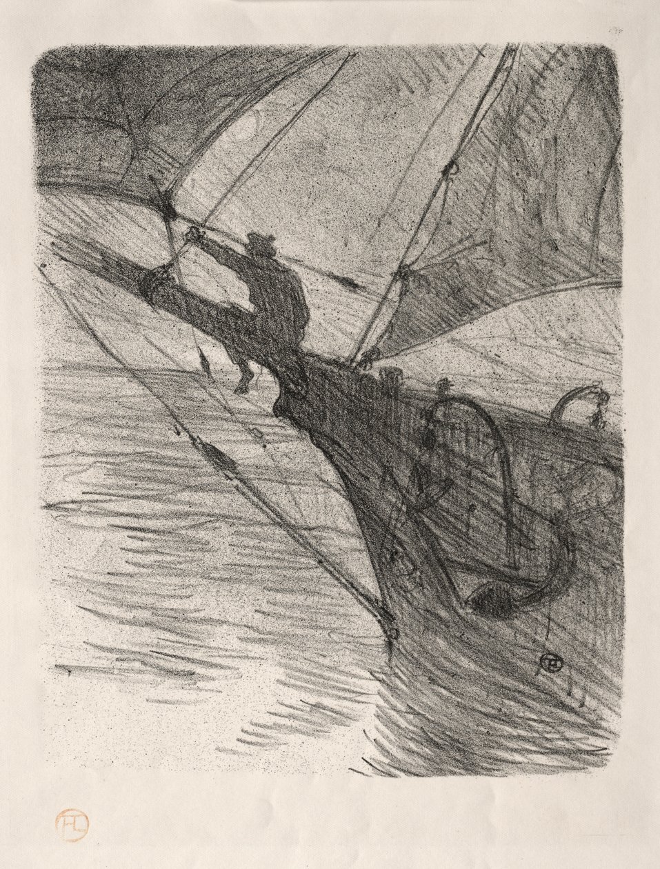 Oceano Nox od Henri de Toulouse Lautrec