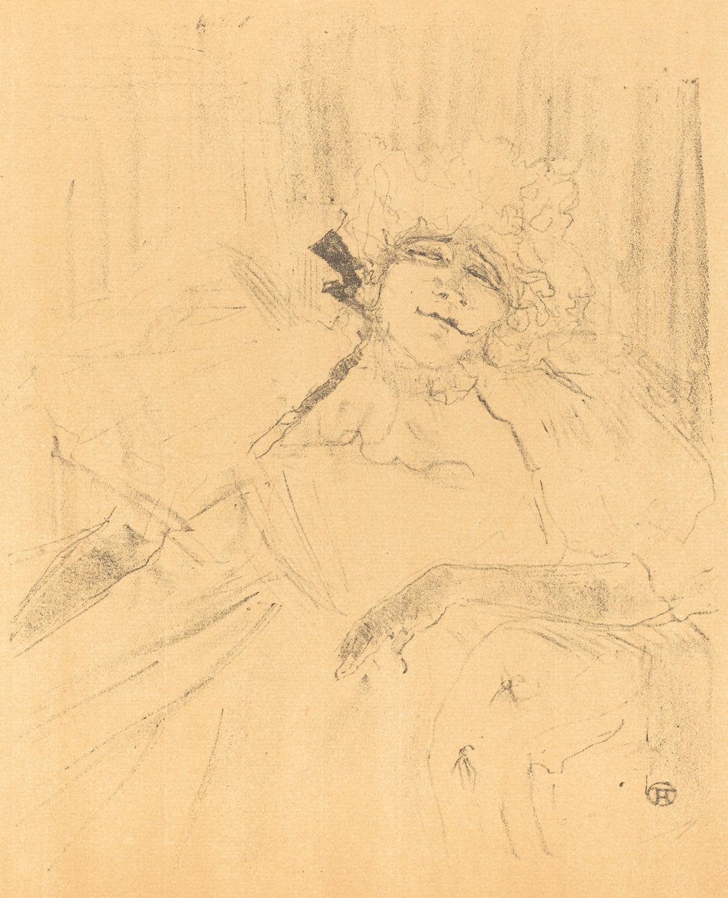 Stará píseň od Henri de Toulouse Lautrec