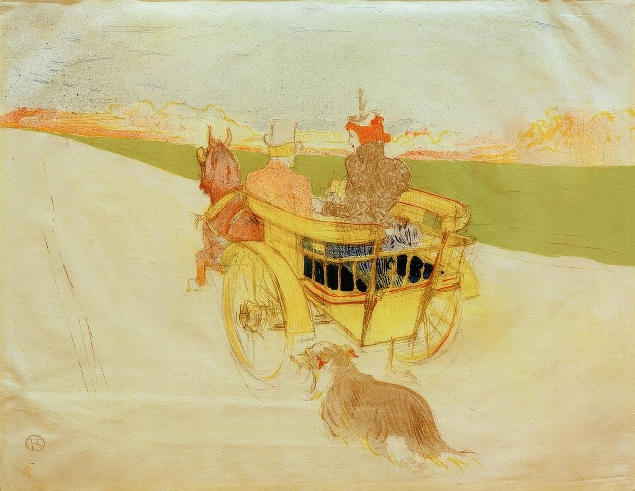 Strana kampaně od Henri de Toulouse Lautrec