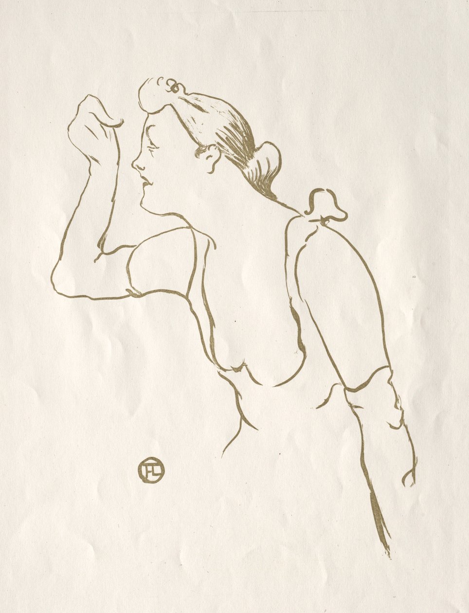 Paula Brebionová od Henri de Toulouse Lautrec