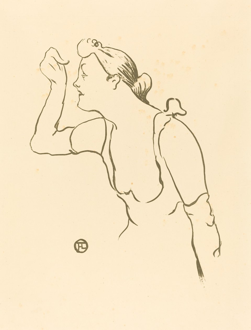 Paula Brebion, 1893. od Henri de Toulouse Lautrec