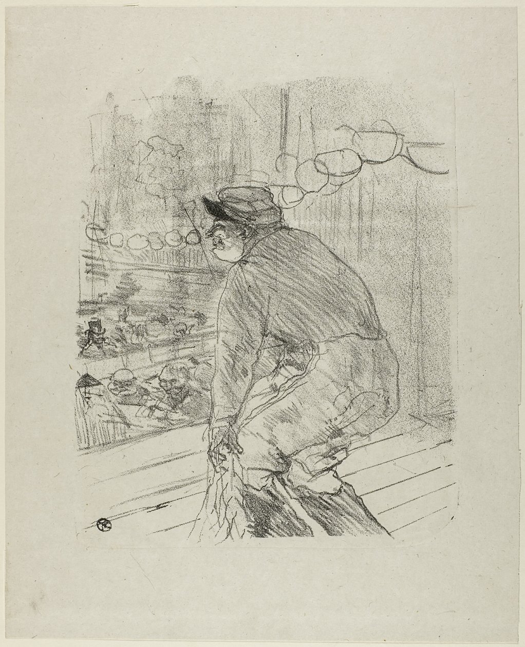 Polin, z Treize Lithographies od Henri de Toulouse Lautrec