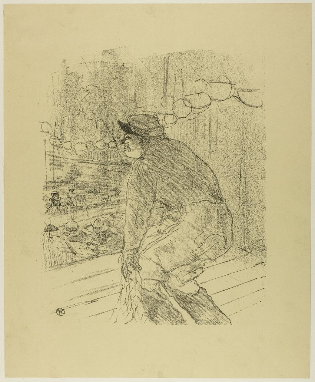 Polin, z Treize Lithographies od Henri de Toulouse Lautrec