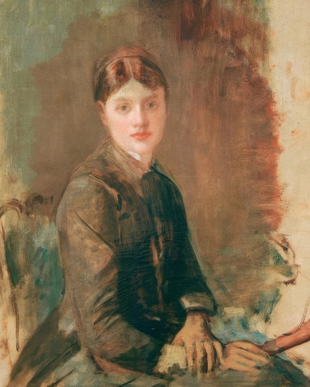 Portrét mladé ženy od Henri de Toulouse Lautrec
