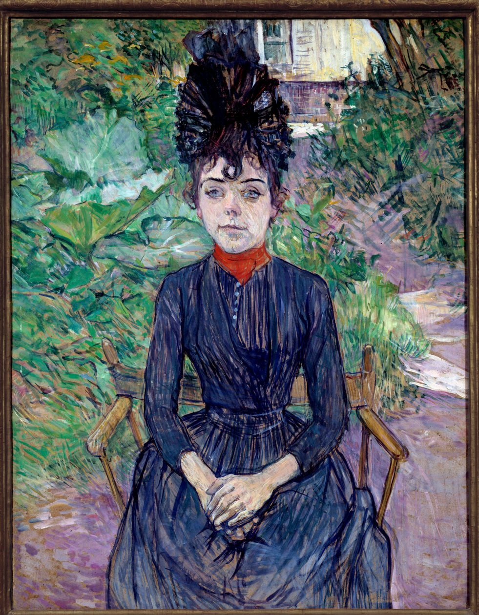 Portrét Justine Dieuhl Obraz Henri de Toulouse Lautreca (1864-1901) 1891 Sun. 0,74x0,58 m Paříž, musee d