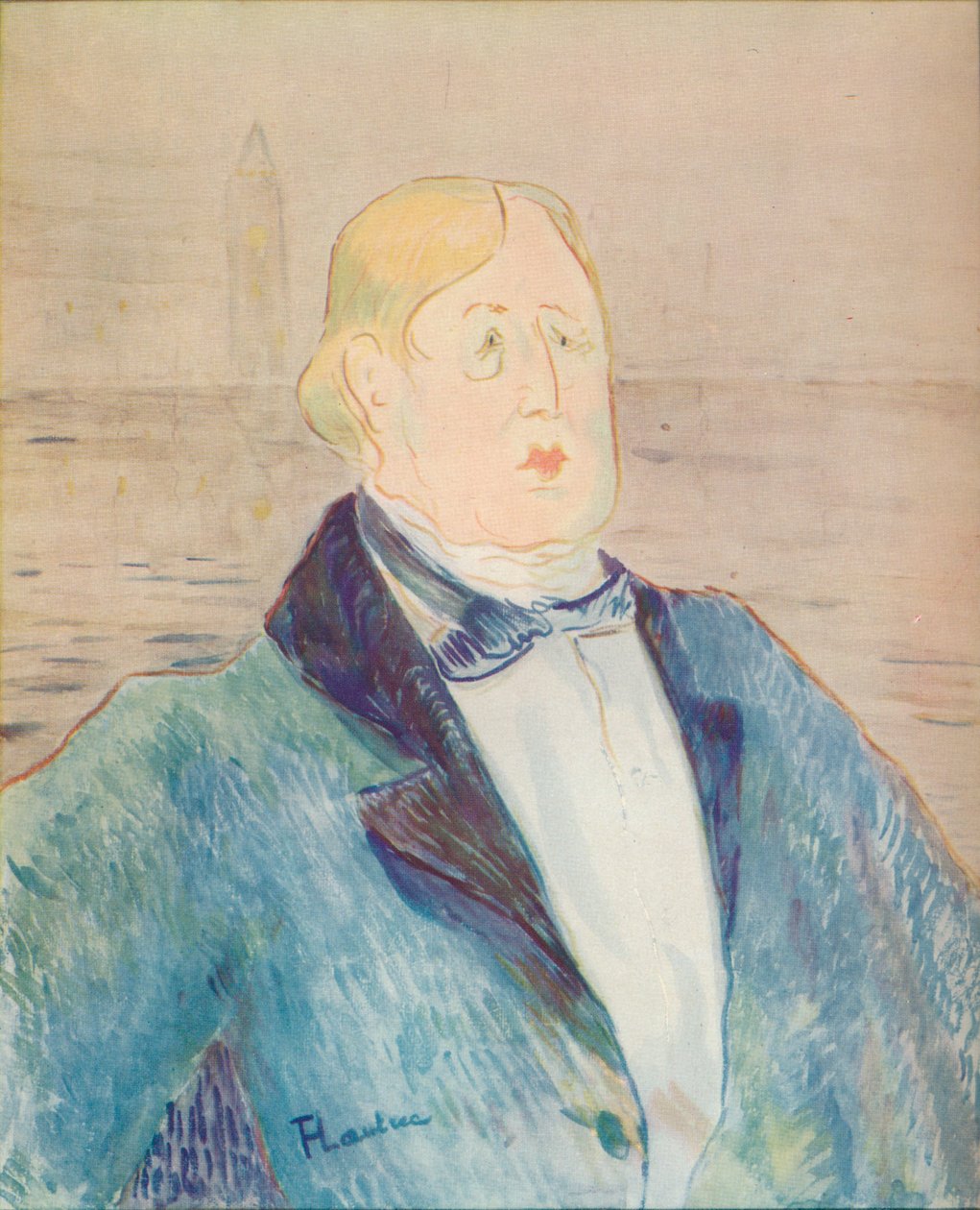 Portrét Oscara Wilda, 1895 od Henri de Toulouse Lautrec
