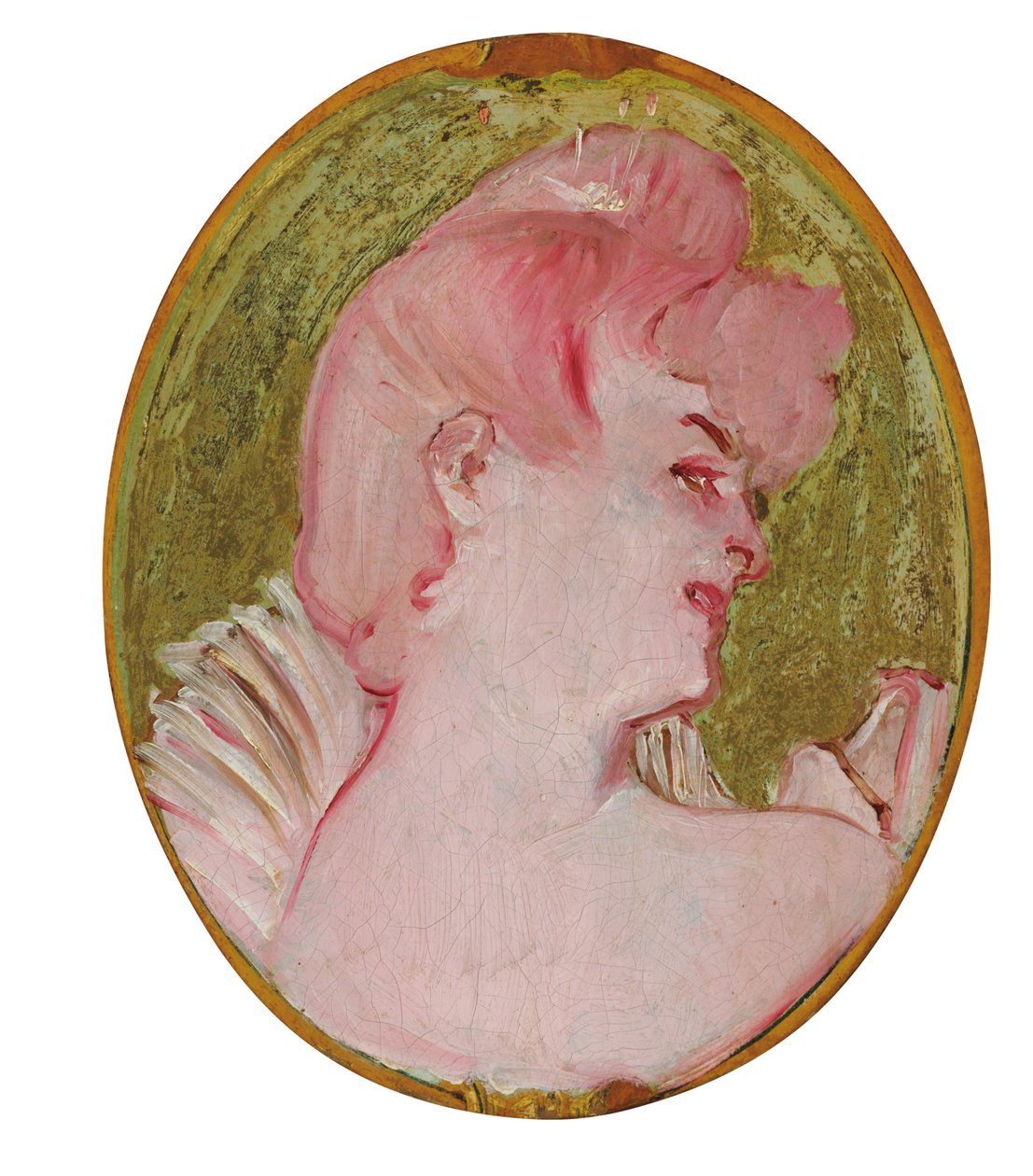 Portrét ženy od Henri de Toulouse Lautrec