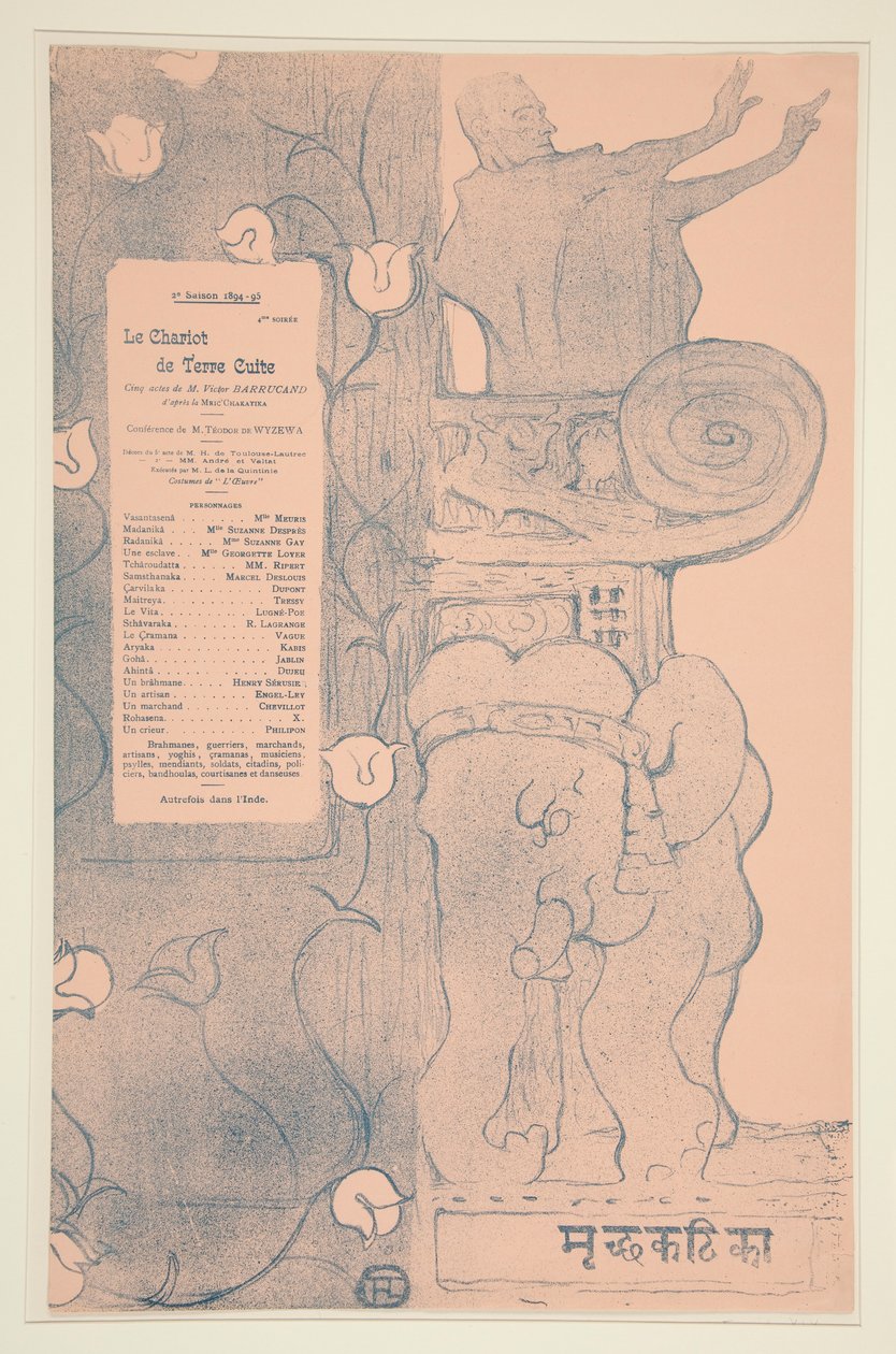 Program terakotových vozíků od Henri de Toulouse Lautrec