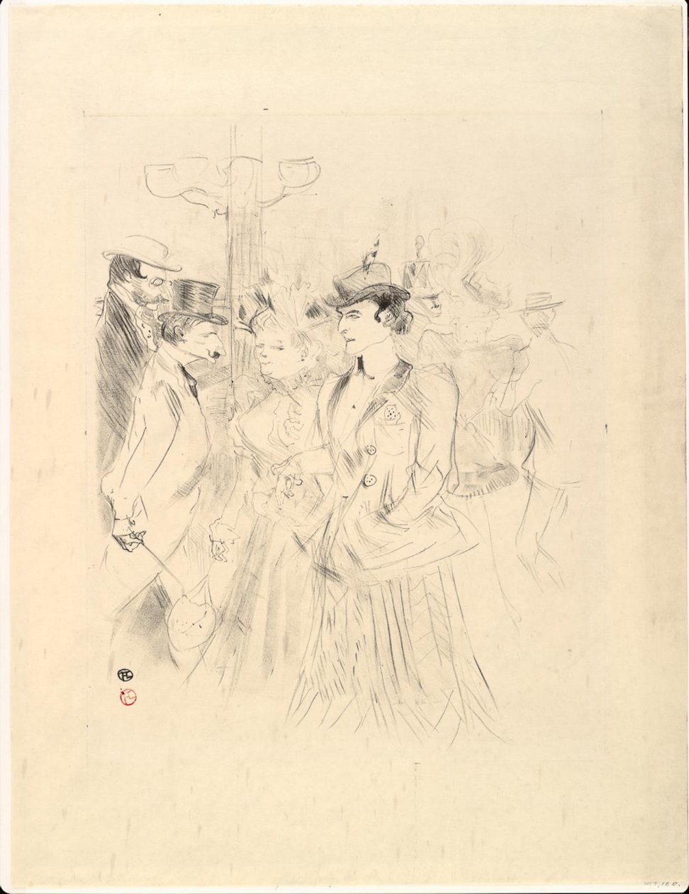 Promenur od Henri de Toulouse Lautrec