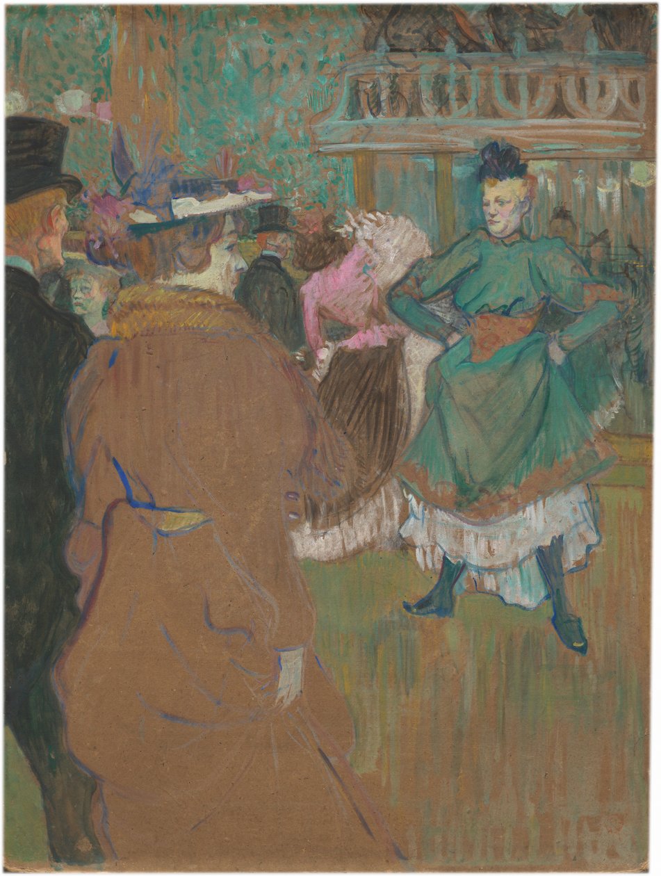 Čtyřkolka v Moulin Rouge od Henri de Toulouse Lautrec