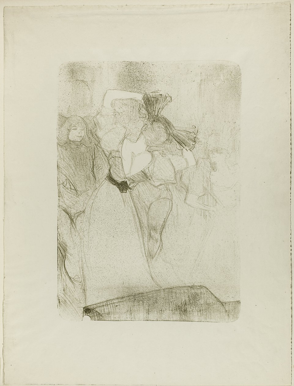 Zadní pohled na Lender Tančící Bolero v Chilpéric od Henri de Toulouse Lautrec