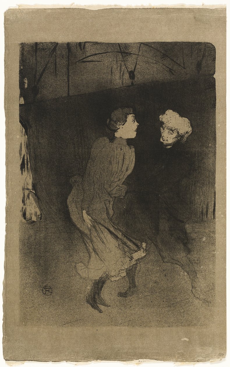 Zkouška v divadle Folies-Bergère-Emilenne D