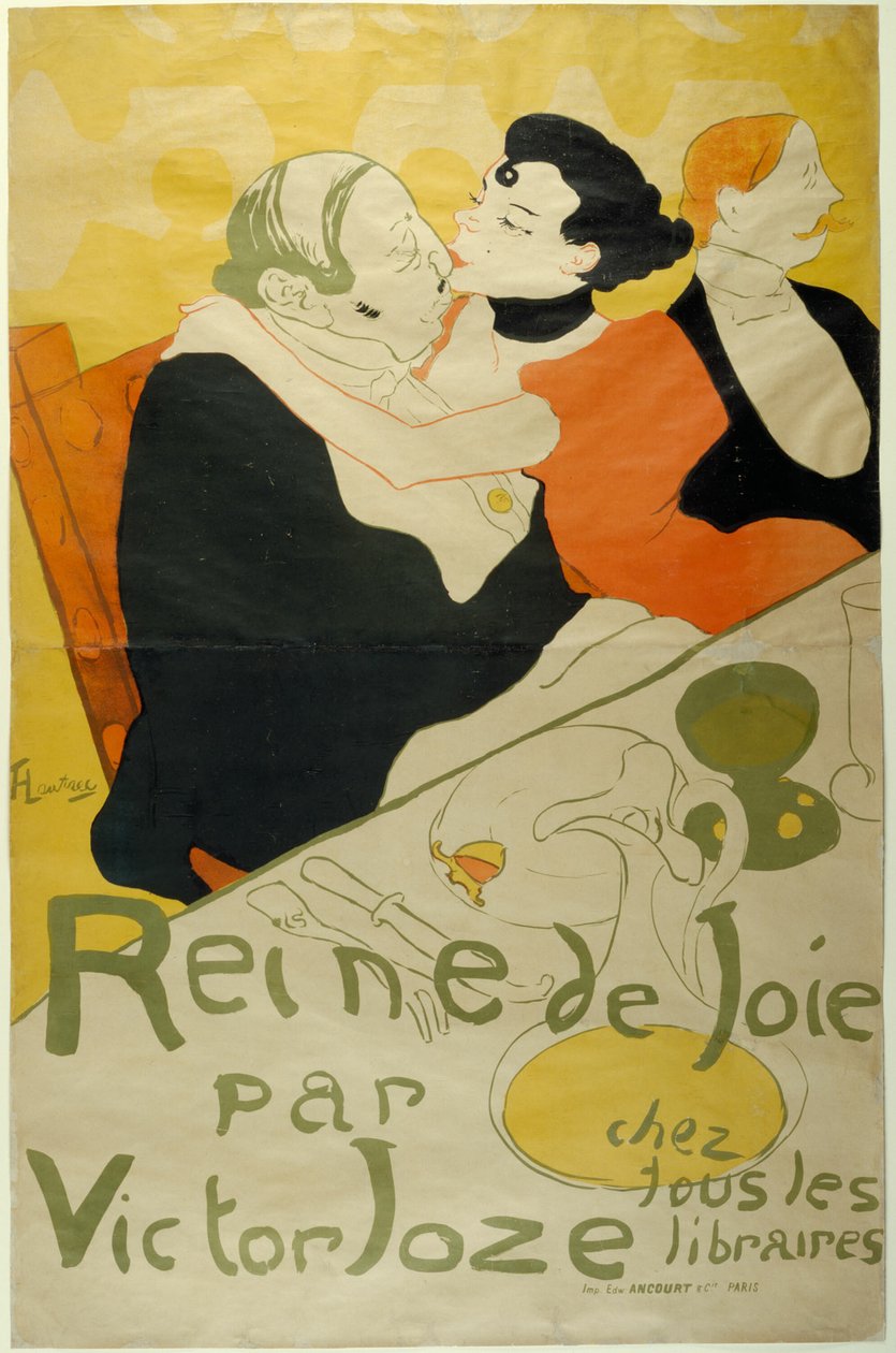 královna radosti od Henri de Toulouse Lautrec