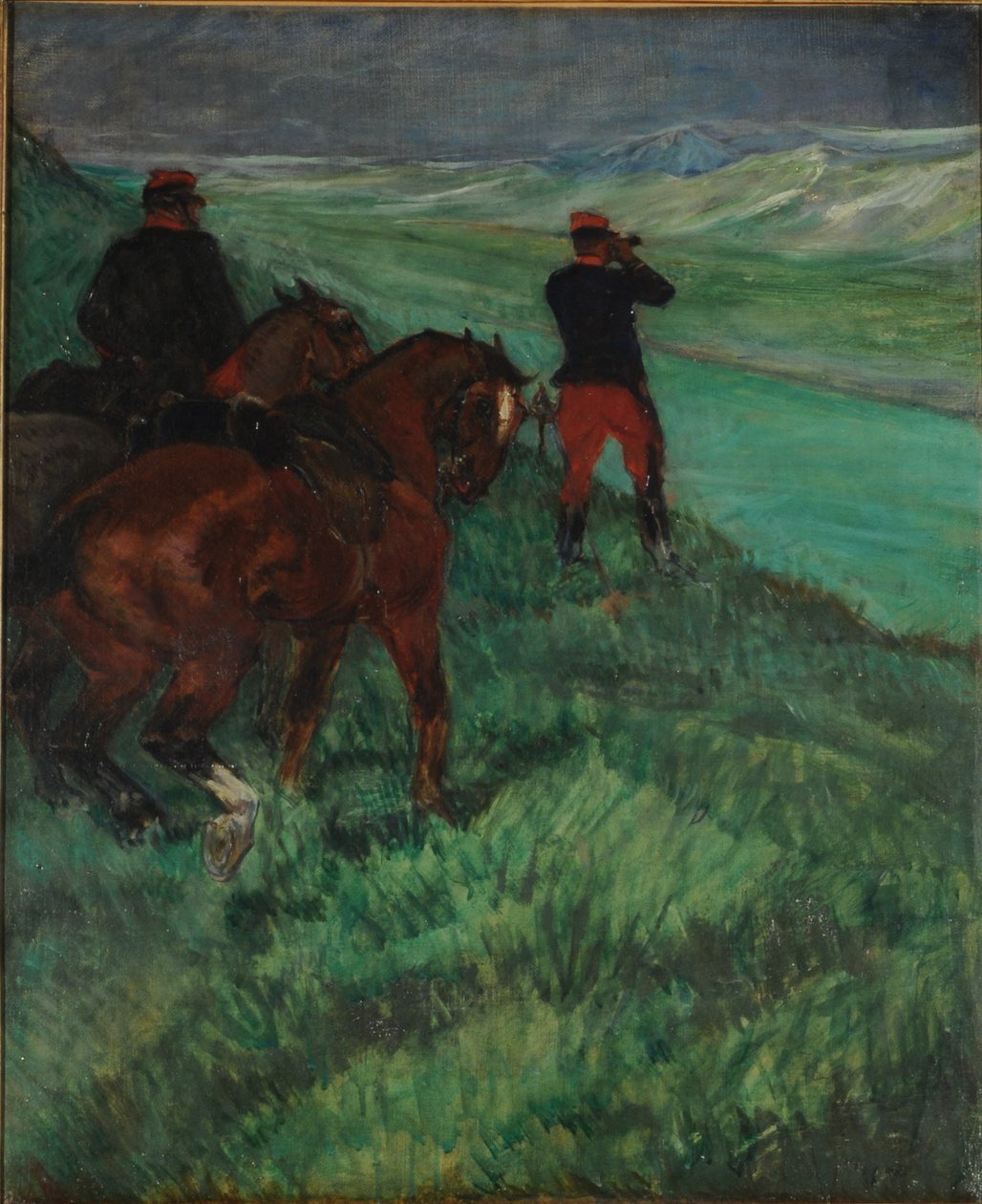 Záložní důstojník od Henri de Toulouse Lautrec