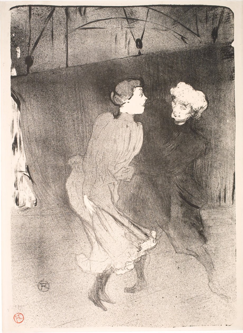 Generální zkouška ve Folies Bergère, Emilienne d