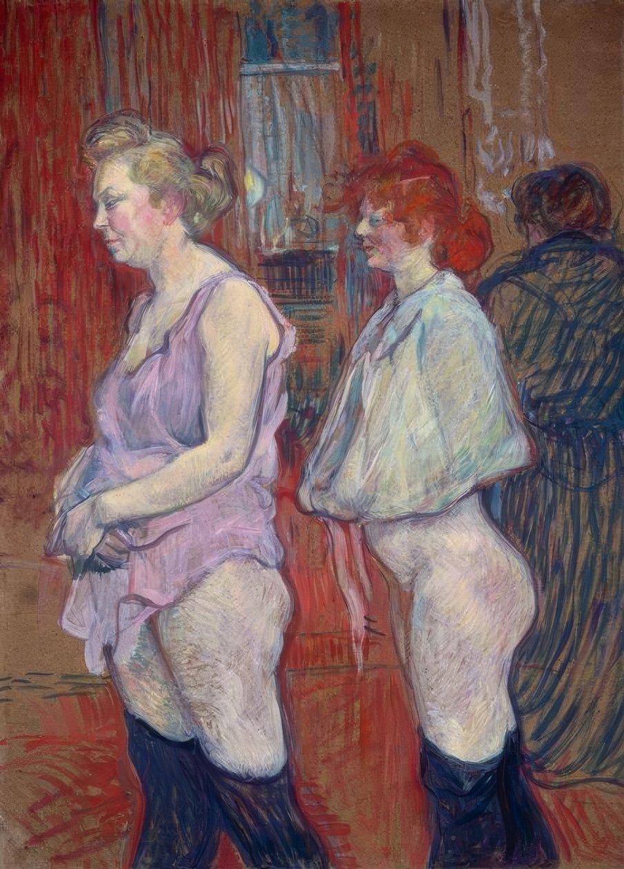 Rue des Moulins od Henri de Toulouse Lautrec