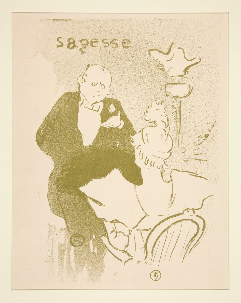 Moudrost od Henri de Toulouse Lautrec