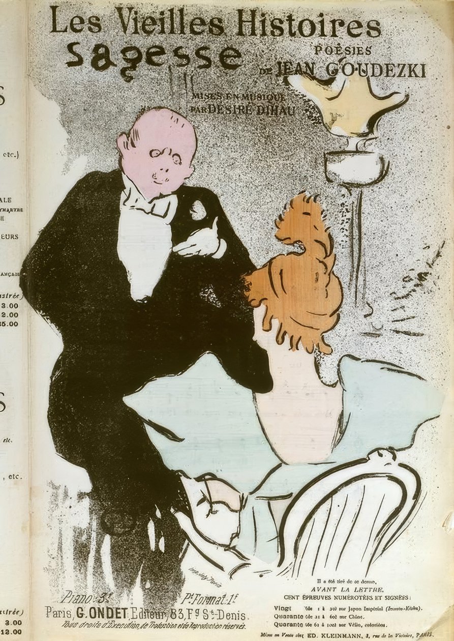 Moudrost od Henri de Toulouse Lautrec