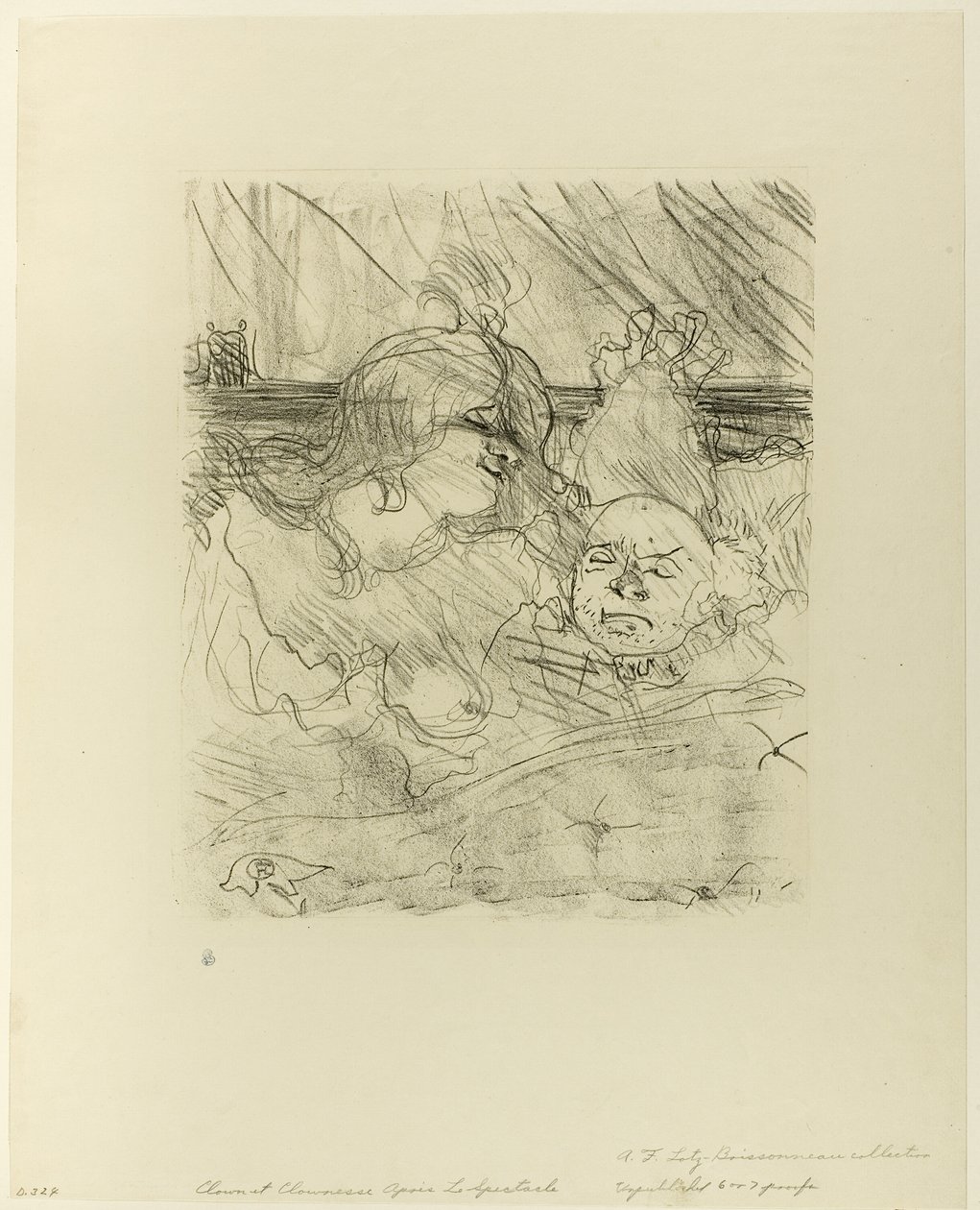 Svádění od Henri de Toulouse Lautrec