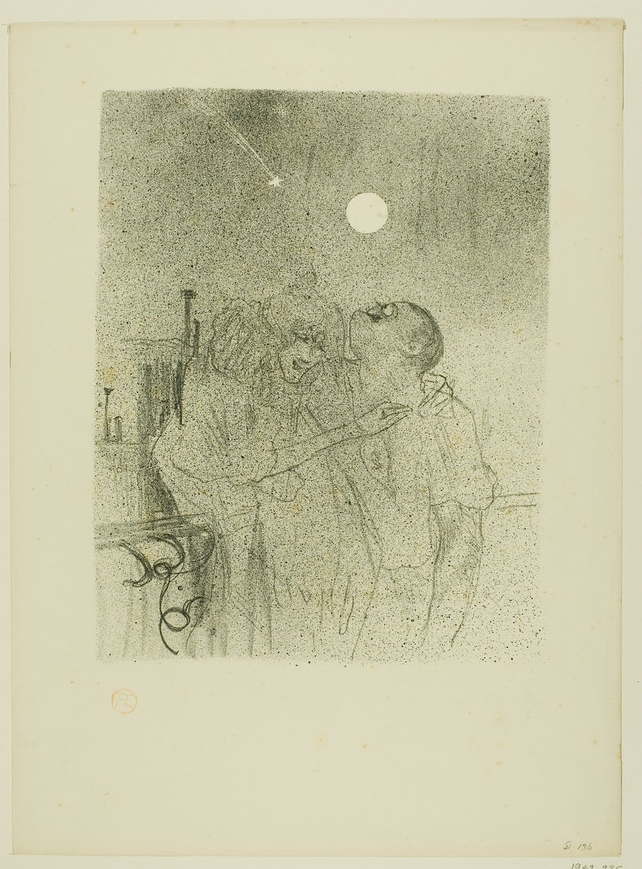 Shooting Stars, z Melodies od Désiré Dihau od Henri de Toulouse Lautrec