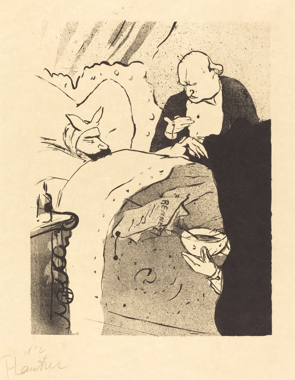 Nemocný Carnot! Carnotova nemoc!, 1893. od Henri de Toulouse Lautrec