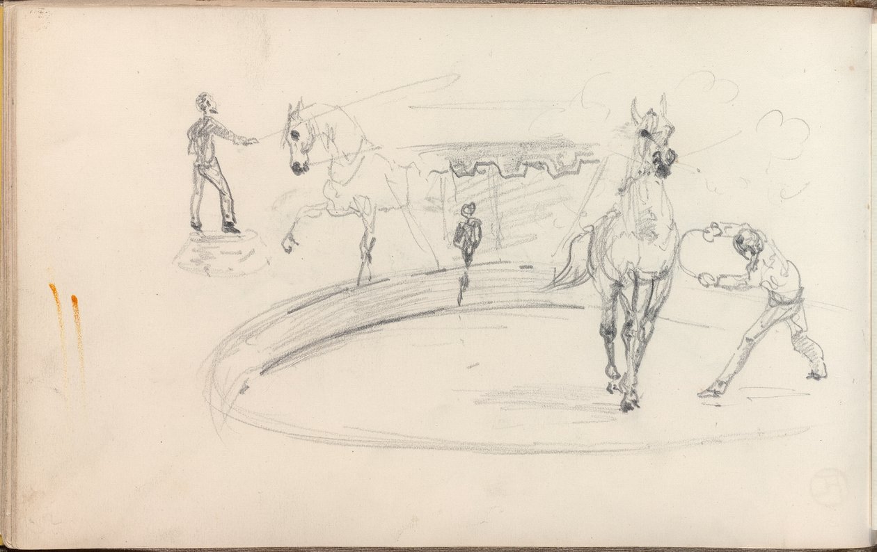 Skicák, 1880 od Henri de Toulouse Lautrec
