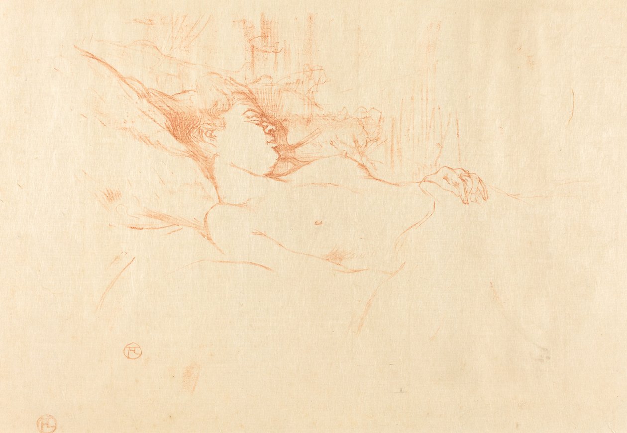Spát od Henri de Toulouse Lautrec