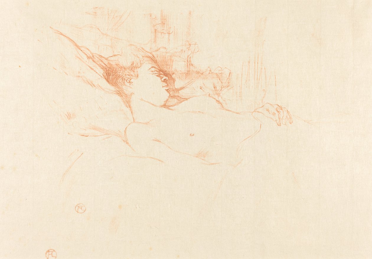 Spánek Spánek, 1896. od Henri de Toulouse Lautrec