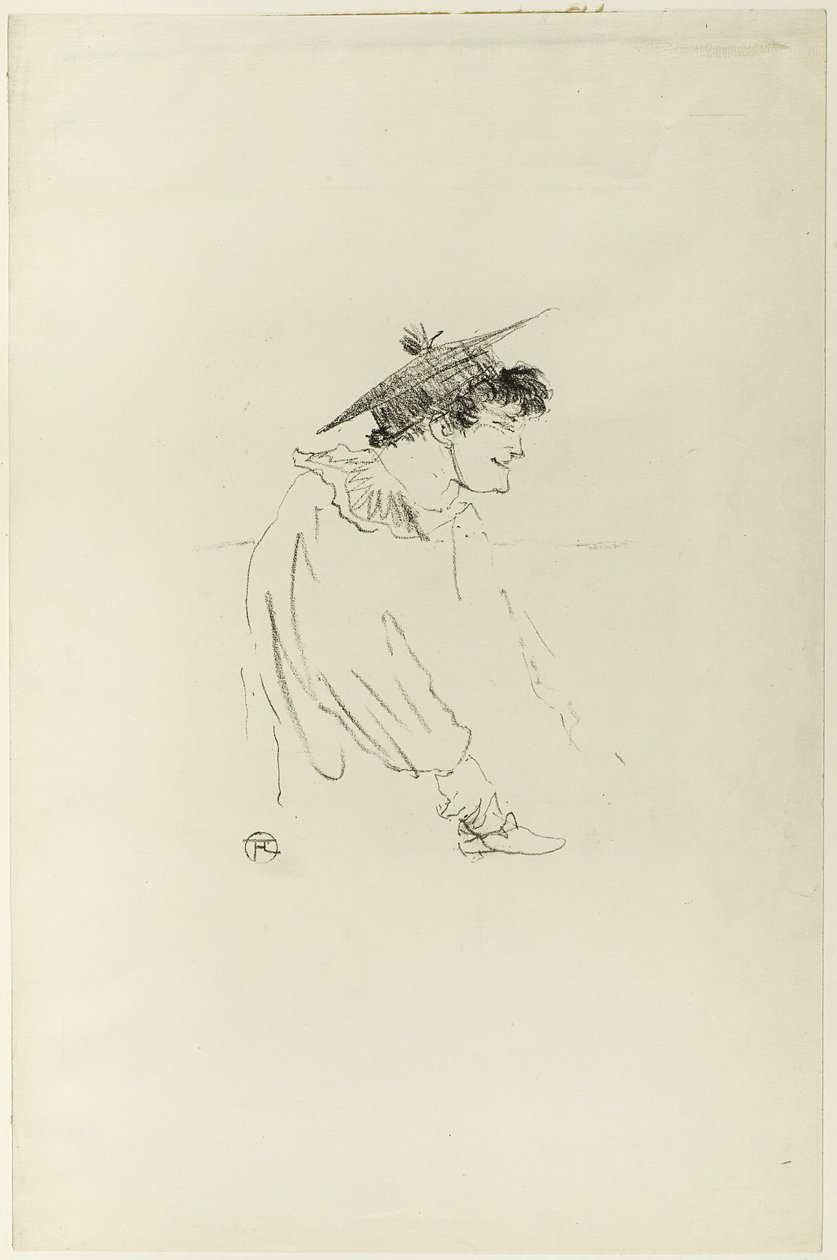 Malá anglická dívka (slečna Dolly) od Henri de Toulouse Lautrec